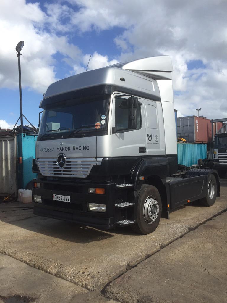 2003 Mercedes Axor 1843, Ex Racing Team, Manual Gearbox, 530000 kms, Mint Condition