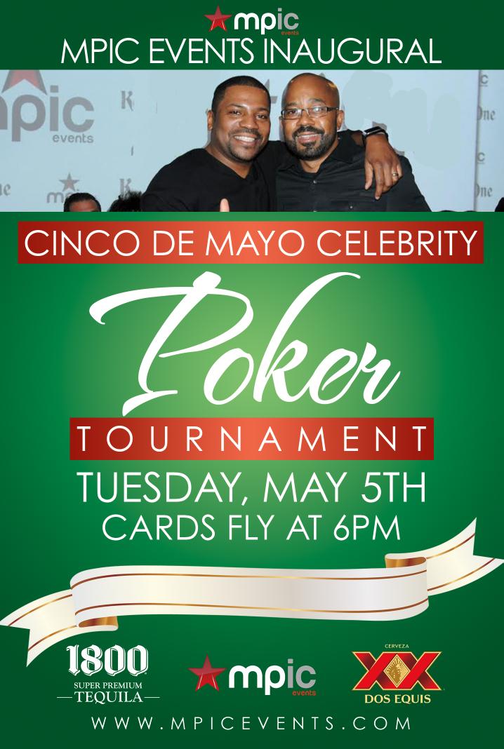 MPICEVENTS's tweet photo. Cinco de Mayo Poker Tournament, tonight! http://t.co/Vx6zUiIn13