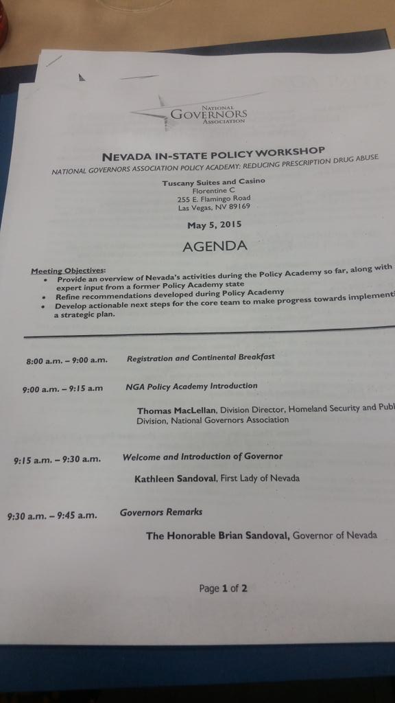 CARECoalitionNV's tweet image. Attending Rx Drug Abuse Summit #LasVegas #Vegas #RxPROBLEM
