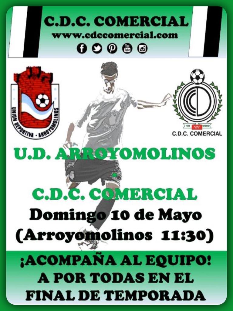 cdccomercial's tweet photo. Ánimo para una nueva semana de entrenamientos de cara al partido de este domingo día 10 en Arroyomolinos (11:30). http://t.co/pA1K2oVVnY