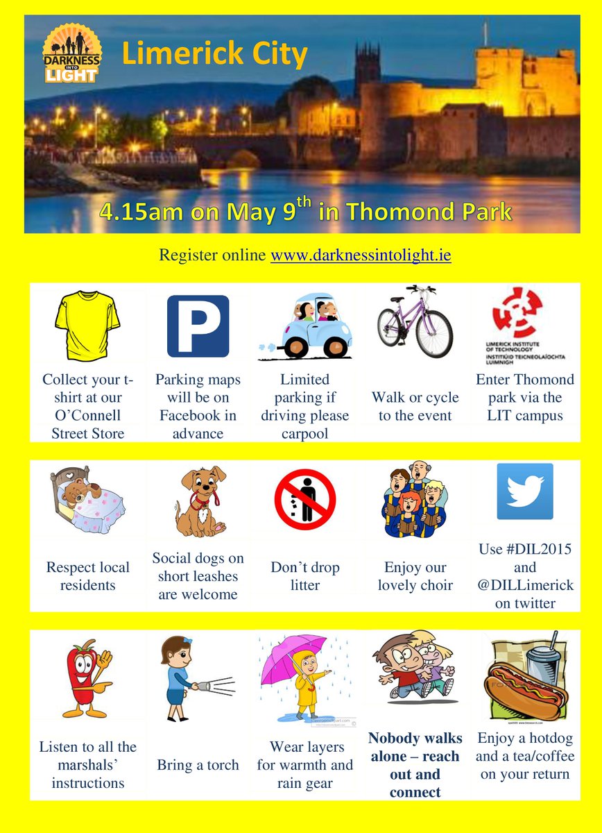 DILLimerick's tweet photo. Can everyone in Limerick RT this for us it answers lots of questions about the event. Our shop is open 11am-5pm daily http://t.co/dqrx67ukPk