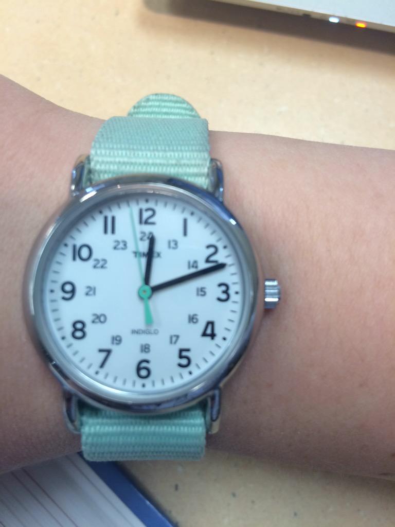 ty_imcrazy's tweet image. God bless my mother for getting me a watch with the military times on it for the hospital. #nomathrequired