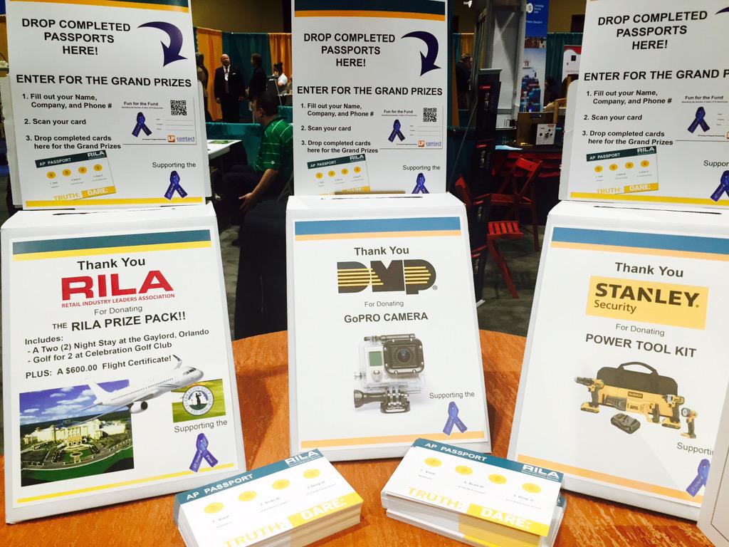 RILAtweets's tweet photo. #RILAap retailers: support the LP Fund &amp; enter to win big prizes in the Exhibit Hall! #TruthOrDare http://t.co/34Ew0odXXo