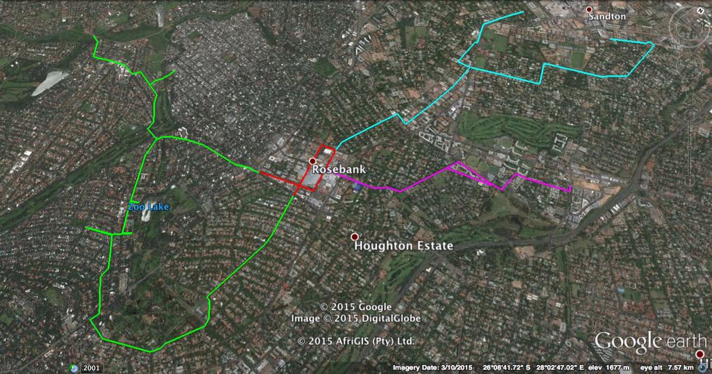 jozi117's tweet photo. R79 mill cycle lane coming to Rosebank, Sandton, Parks area. @CityofJoburgZA @RK_Gazette http://t.co/czAop7D4nI http://t.co/JEdruM3F4u