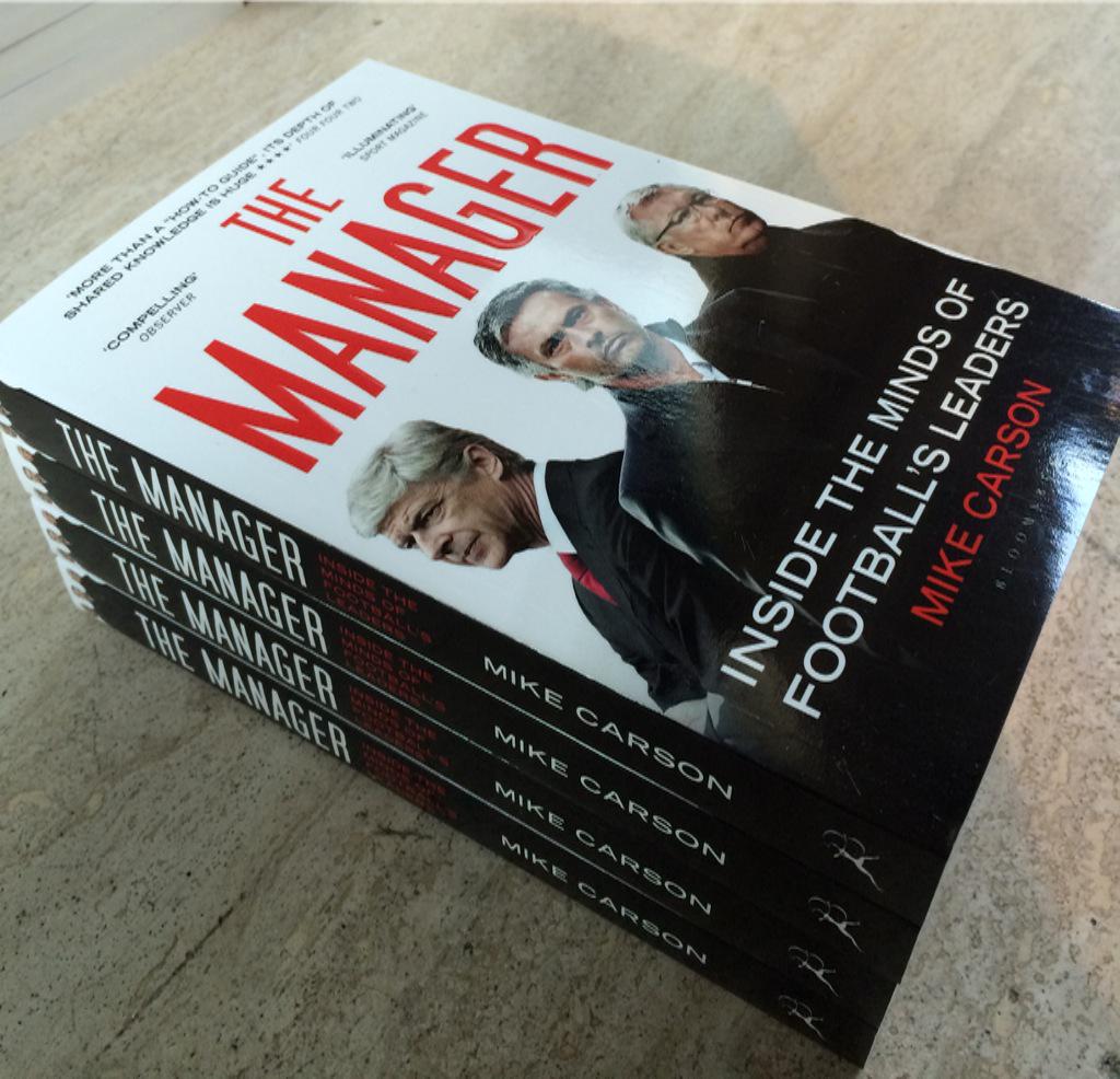 TheBromptonCafe's tweet photo. #lc15 reading: @PaulWCowley recommends #theManager by Mike Carson http://t.co/WDjrY1AtUd