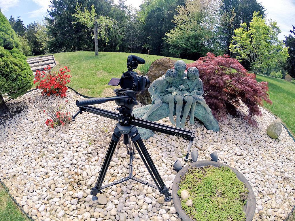 FullFledgedM's tweet image. A little slider action on this beautiful spring day! @CanonUSAimaging @rodemics #VideoProduction #FullFledged