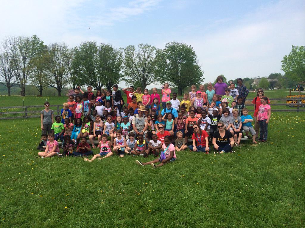 msvencusBCPS's tweet photo. We enjoyed a beautiful day with Farmer Stan! @b_lewisBCPS @LoganElementary http://t.co/7AnzDYSoz4