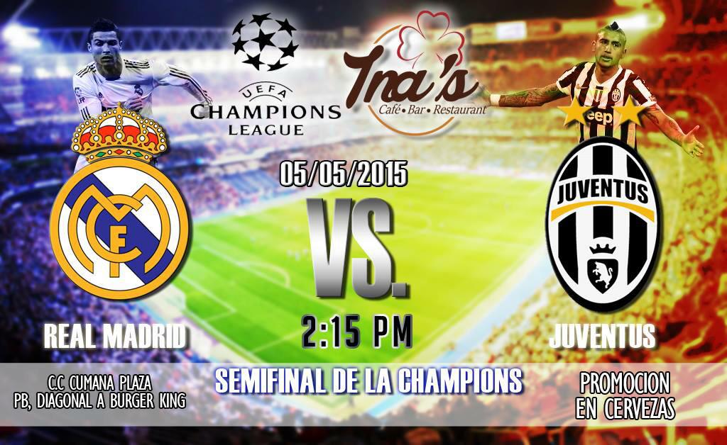 CnaComedyShow's tweet photo. Ve el Real Madrid vs. Juventus en las pantallas gigantes HD de @inascumana. 2pm. Planta Baja del Cumaná Plaza. http://t.co/R7Mgc9hIuP