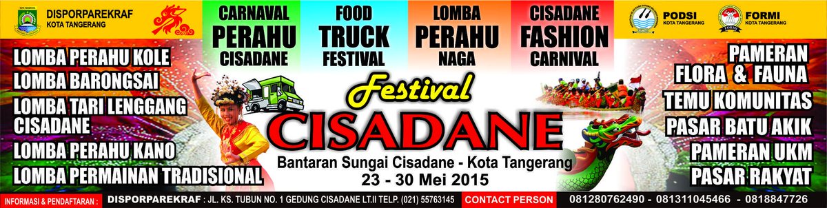 FESTIVAL CISADANE 2015 
CC :  <a href="/InfoTNG123/">Info Tangerang</a> <a href="/AboutTNG/">About Tangerang</a>