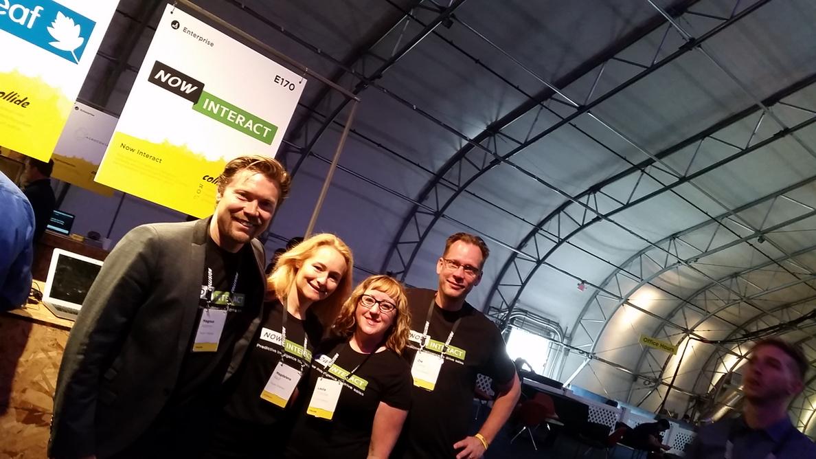nowinteract's tweet photo. A bit of Stockholm and London in Las Vegas #nowinteract #collisionconf http://t.co/zkVxBBZ2XM