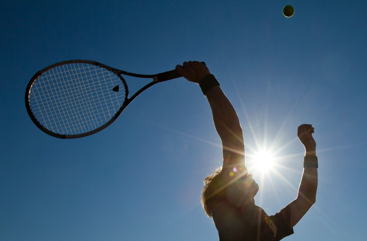 bASwimmingzebra's tweet photo. Light Energy (sun) to Chemical Energy (food) to Kinetic Energy (playing tennis or swimming) = My favorite sports http://t.co/INU7GhXwet