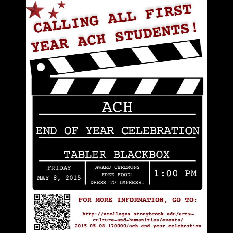 ach_tabler's tweet photo. ACH end-of-year celebration this Friday, May 8! http://t.co/KfrS5f3DIz