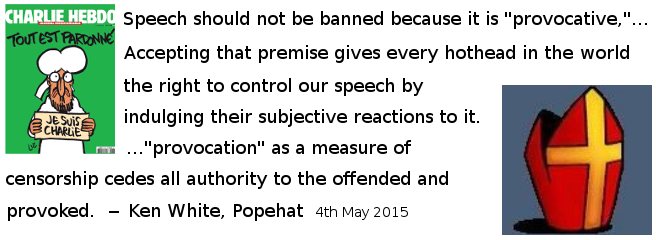 Quote from Ken "Popehat" White on freedom of speech