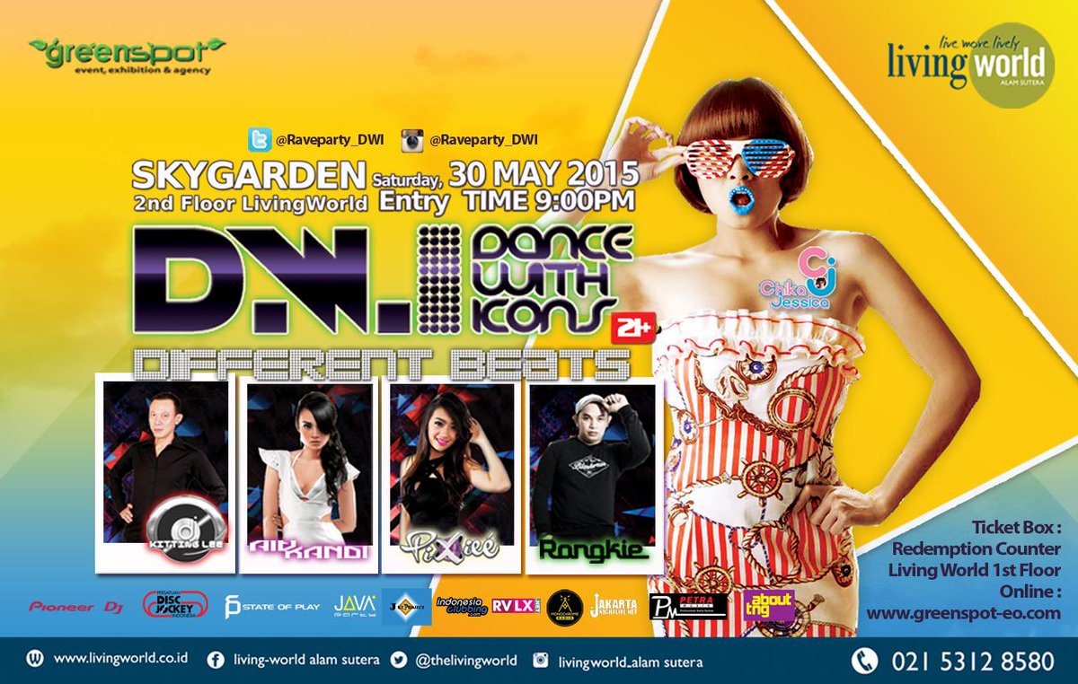 Presale tiket tinggal 4 hari lagi lhoo,Buruan di bit.ly/tiketdwi atau di Redemption centre <a href="/TheLivingWorld/">Living World Alam Sutera</a>
