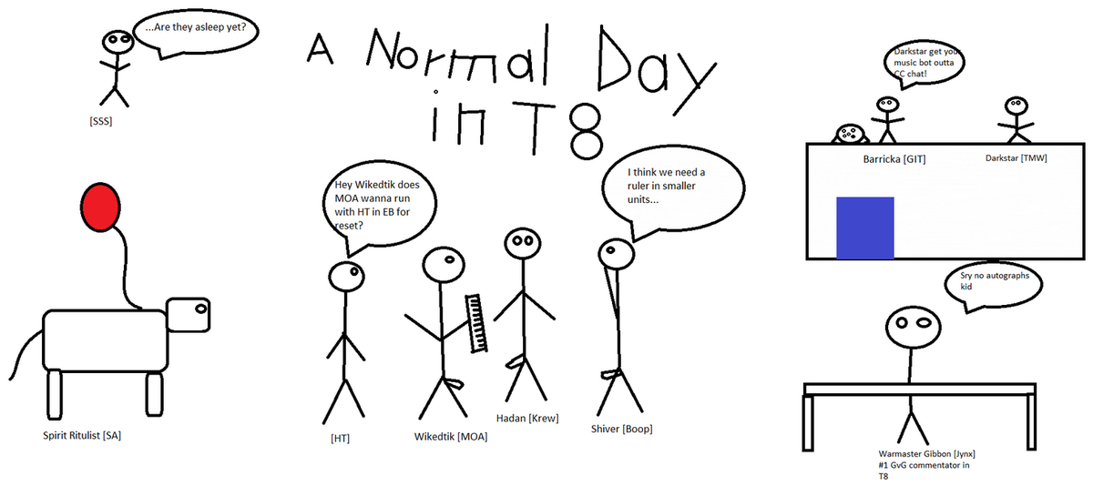 DevonasScandals's tweet photo. The best part of this Spirit Ritulist [SA] drawing is that the [HT] commander doesn't have a penis. @SorrowFurnace http://t.co/War7hA5TvF