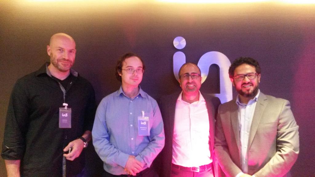TariqEllahi's tweet photo. @iAteForFree is honored 2 b in the company of amazing startups at #In5Hub! #In5Anniversary #Melltoo #NoviPlus #Guiddo http://t.co/cTpOoc33Sc