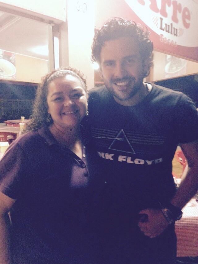 MININI16's tweet photo. La suertuda de mi hermana con @JerryBazua aquí en Culiacán a ver cuando me toca a mi una foto DTB http://t.co/EdJIN9C6En