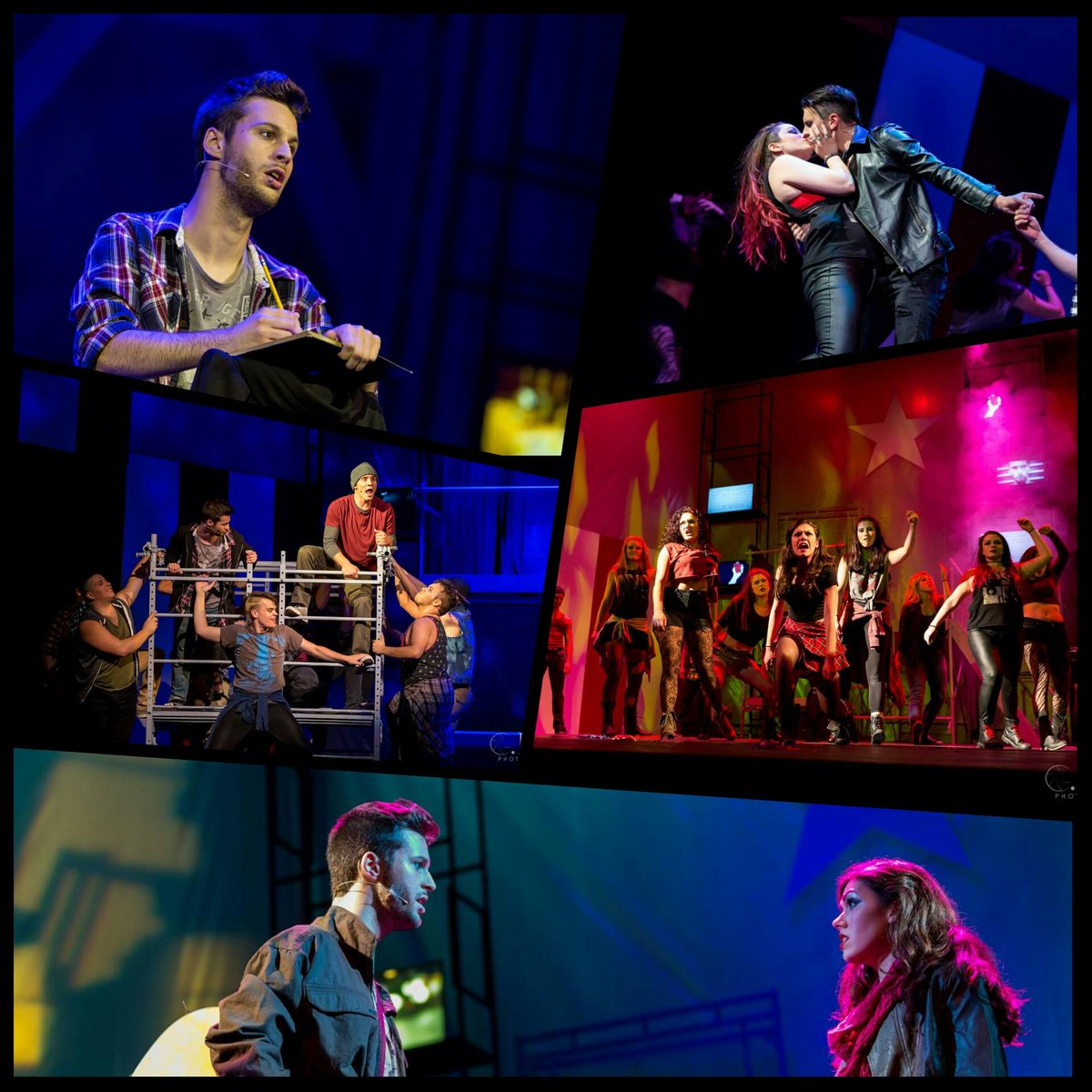 SCPerformances's tweet image. LOOKING BACK: Our 2014-2015 season featured the college premiere of Green Day's American Idiot: The Musical!