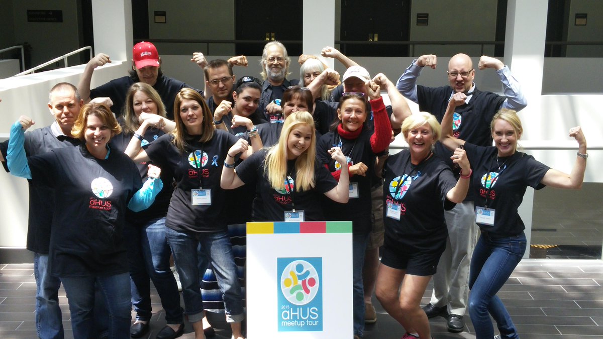 GlobalGenes's tweet photo. The amazing aHUS #RAREMeetup group in #Tampa this past weekend showing how #fierce they are! @AtypicalHUS http://t.co/nff3gIzqi0