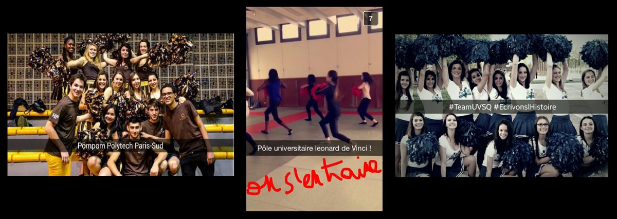 StepStoneDigit's tweet photo. Les équipes #PomPoms sont en grande forme depuis le début du concours #Snapchat ! Que les meilleures gagnent :) http://t.co/tNL4oQni3S