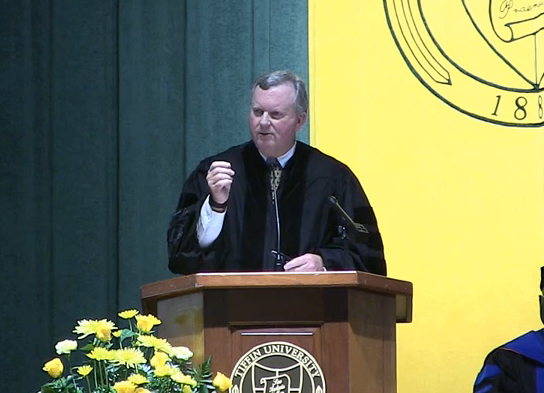 OMIG President &amp; CEO Jim Kennedy presents commencement address to <a href="/TiffinU/">Tiffin University</a> grads May 2: buzz.mw/bqe9f_n