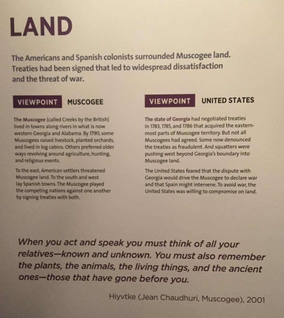 miriamr2015's tweet photo. #dcskylion The Native Americans dishonored the Muscogee Treaty in 1790. Some Indians signed but some did not. http://t.co/JcWiNXJB2W