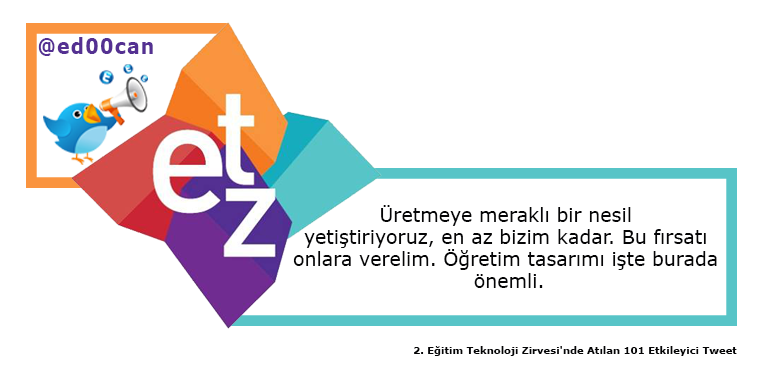 EdTechSummit's tweet photo. 2. Eğitim Teknoloji Zirvesi'nde Atılan 101 Etkileyici Tweet -89- @ed00can: #edtechsummit #etz15 #egt #edtech http://t.co/ss08oEdYlT