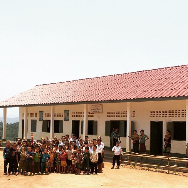 AdamBraun's tweet photo. New day, new school. #pencilsofpromise #PoPfieldtrip http://t.co/fxeThvqAQs