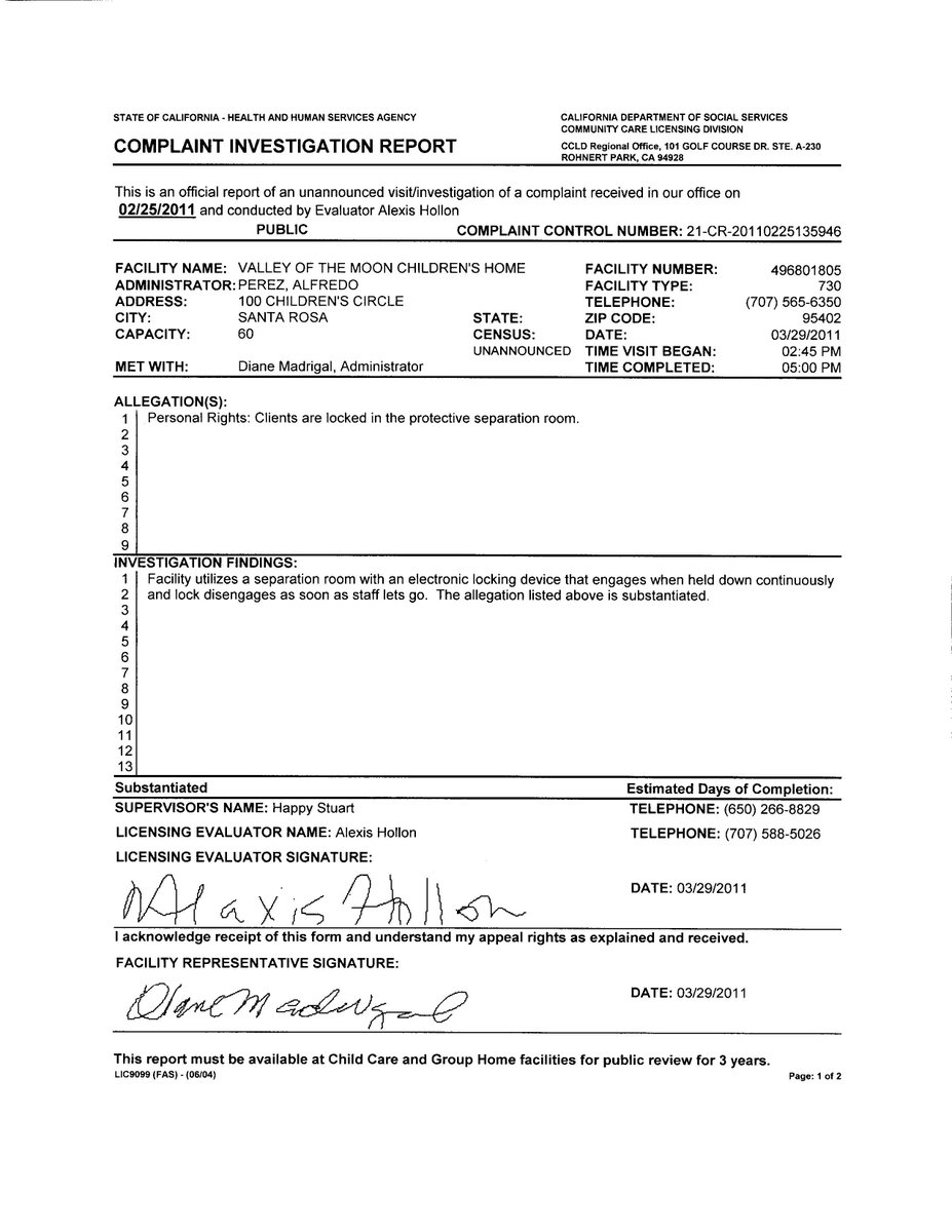 FosterChangeC's tweet image. What it is like to live at VOMCH. @VoteforGore, @DavidRabbitt  @ilike_mike @EfrenCarrillo  @ShirleeZane  @Susan_Gorin