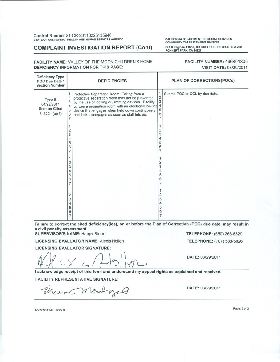 FosterChangeC's tweet image. What it is like to live at VOMCH. @VoteforGore, @DavidRabbitt  @ilike_mike @EfrenCarrillo  @ShirleeZane  @Susan_Gorin