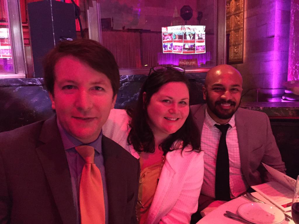 Team <a href="/ogilvy/">Ogilvy</a> at the #sabreawards: <a href="/maccullen/">mac cullen</a>, <a href="/shannon211/">shannon</a>, and Suresh (private handle).