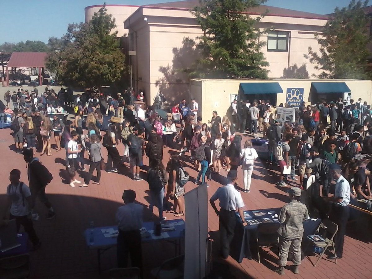 <a href="/BHSPanthers707/">Benicia High School</a> Thank you for a wonderful college fair!  We met a lot of great students.
