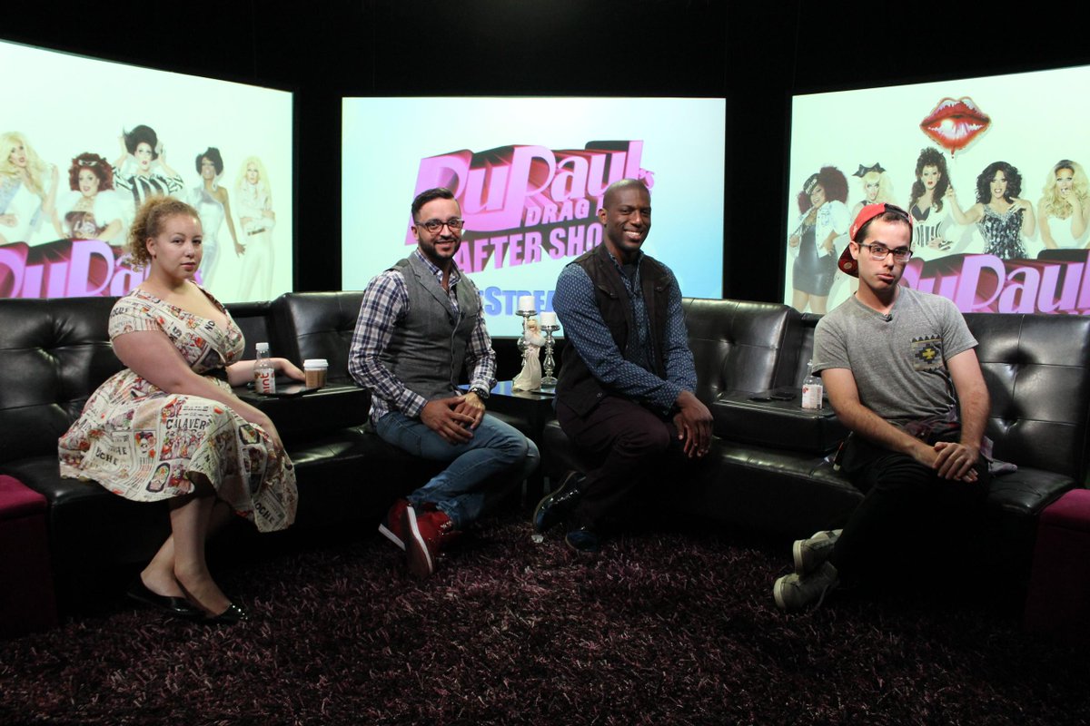 thestreamtv's tweet photo. Thanks for watching @RuPaulsDragRace #Review #AfterShow http://t.co/8SgixtHDs5 #PrancingQweens #RDR7 #RDR7AS http://t.co/UUh2tVulZi
