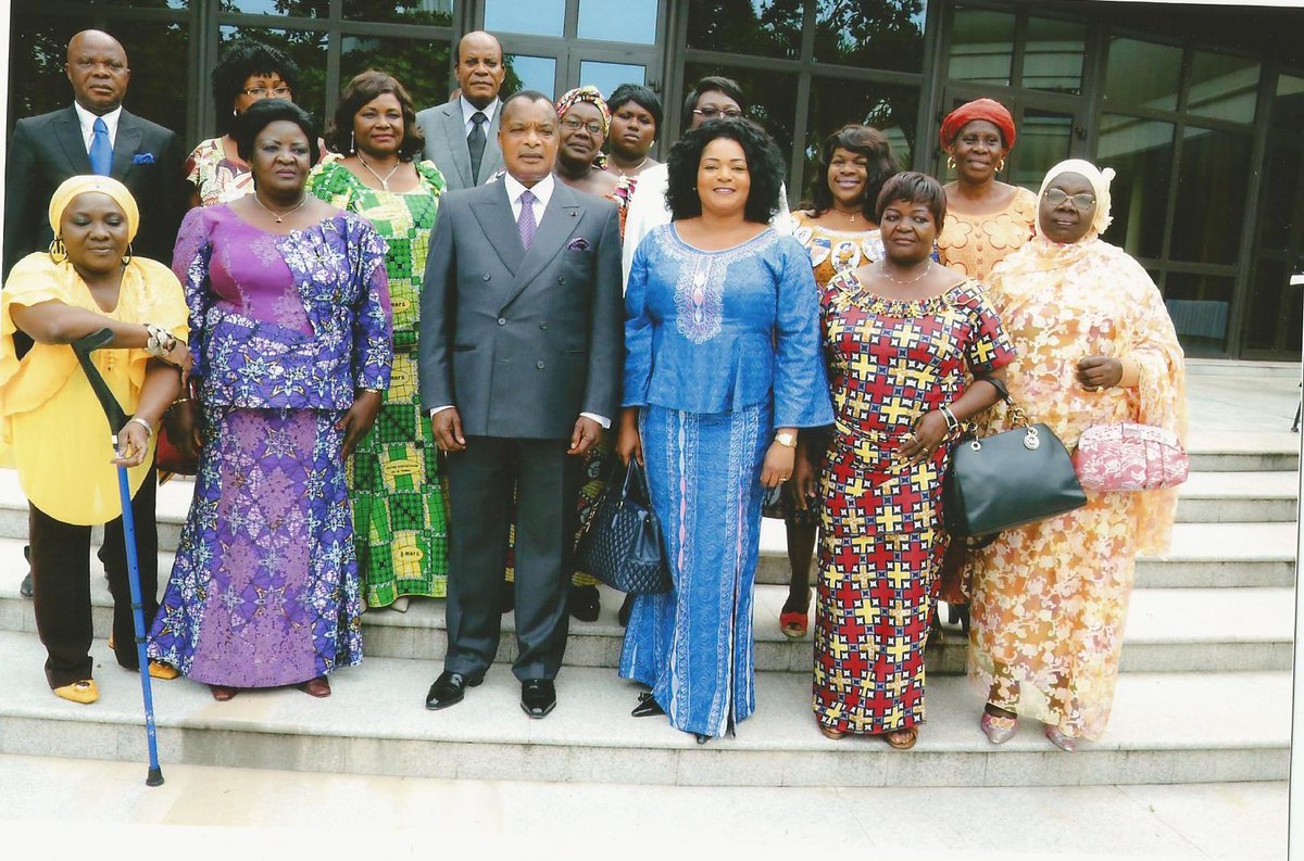 InesNefer's tweet photo. Association Piadc reçu par le président de la république Denis Sassou Nguesso président du Congo-Brazzaville. http://t.co/v0iHpstFB7