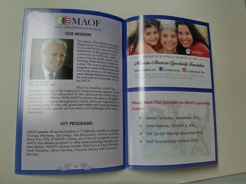 ArtePrinting's tweet photo. Straight from our binder, a #Latina #Women program booklet we designed &amp; printed for @MAOF ! http://t.co/hvfRLGZVpl