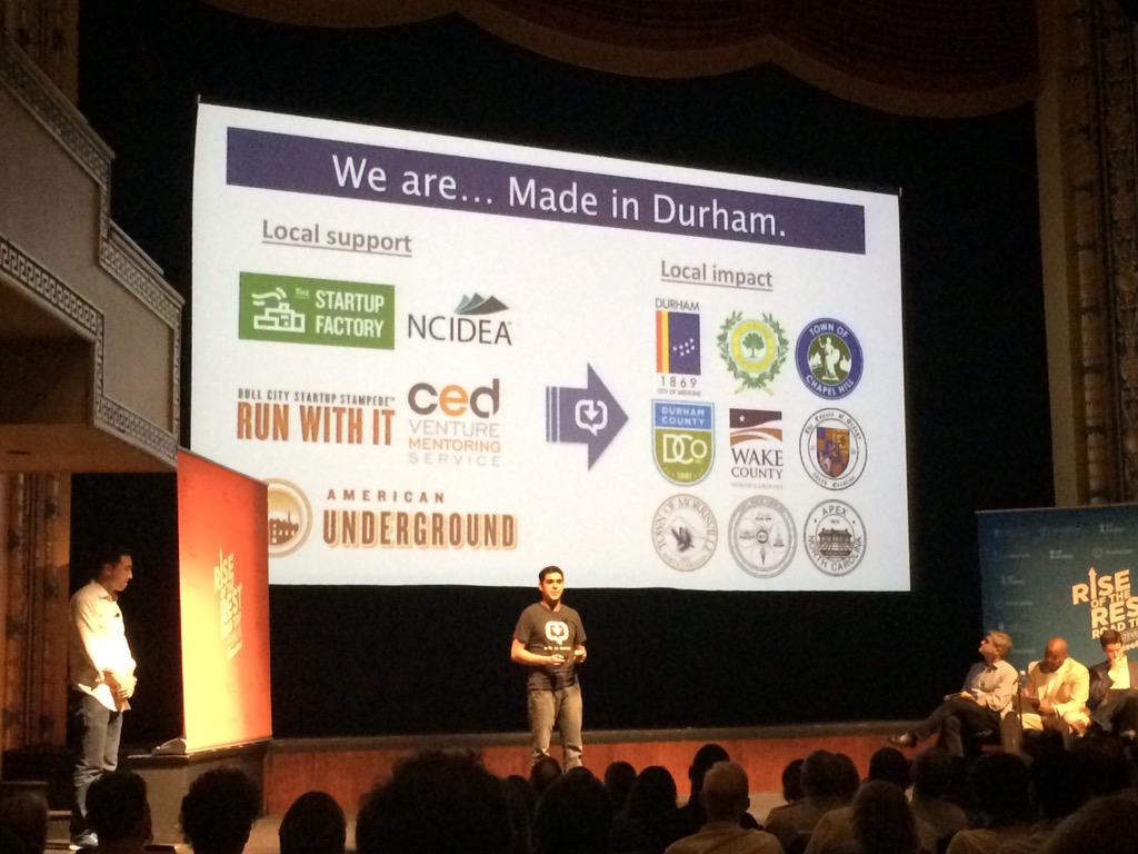 AdamMKlein's tweet photo. Here's how the #Durham and #Triangle scene supported @ArchiveSocial getting major traction. @RiseOfRest http://t.co/UDxfbGhqRX