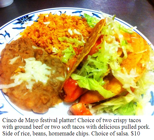 Tonight #CincoDeMayo we are at #otgsf #sananselmo with three tasty spanish tacos! Come try our 12 hour pullled pork!