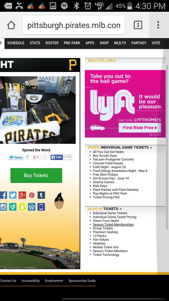 tjstaab23's tweet photo. @Pirates #HurdleGnome http://t.co/cqTyhXJUE9