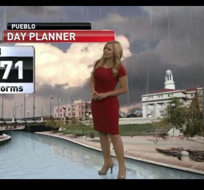 dougferree's tweet photo. I just knew @EmilyRoehler was awesome! She can even walk on water #weathergal #weathergoddess http://t.co/KRiarOdDqq