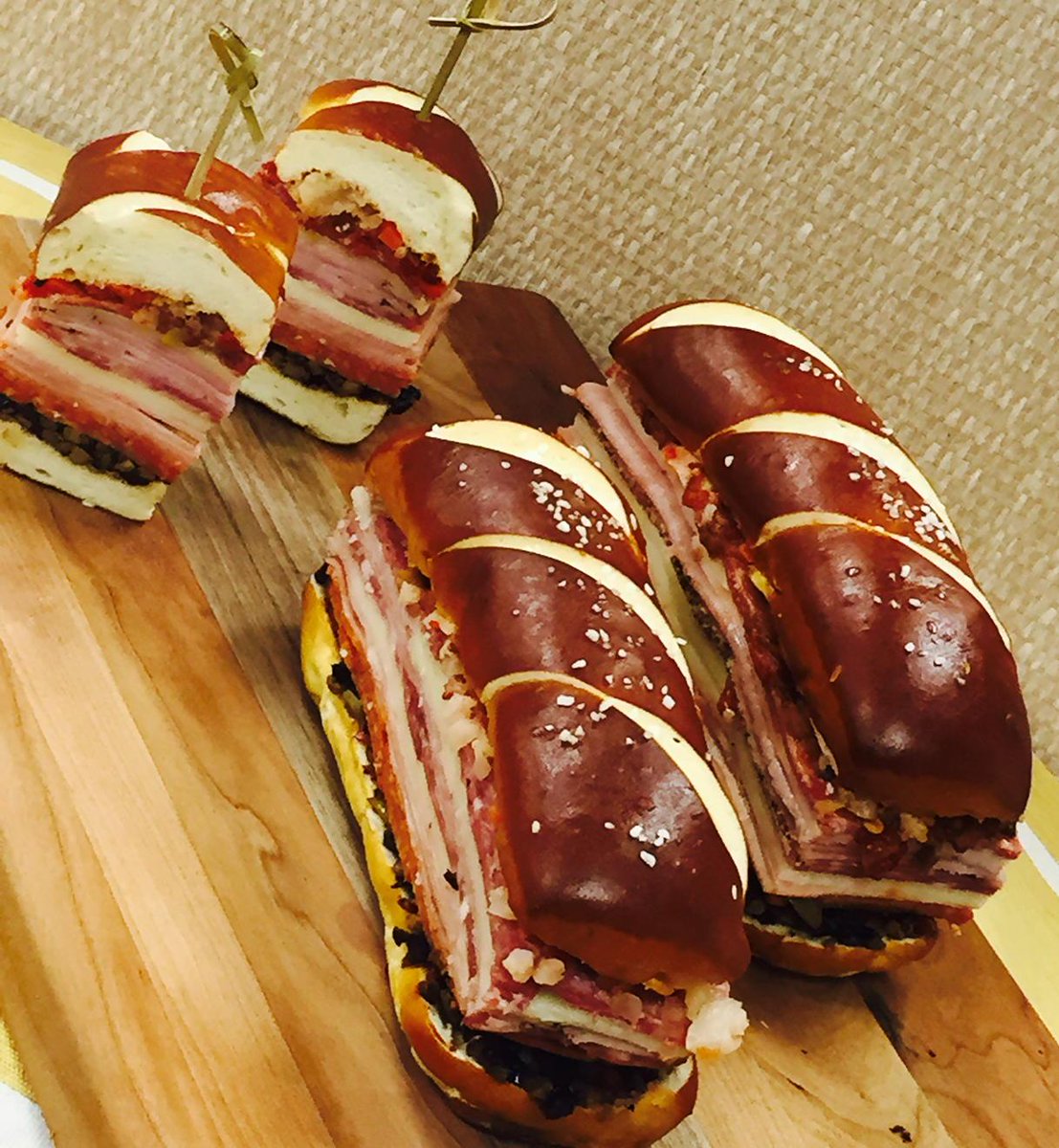 Chef_JoeF's tweet image. Happy National Hoagie Day!! #pretzelsubroll #chefinspired #JJSF
#hoagie #grubfiend