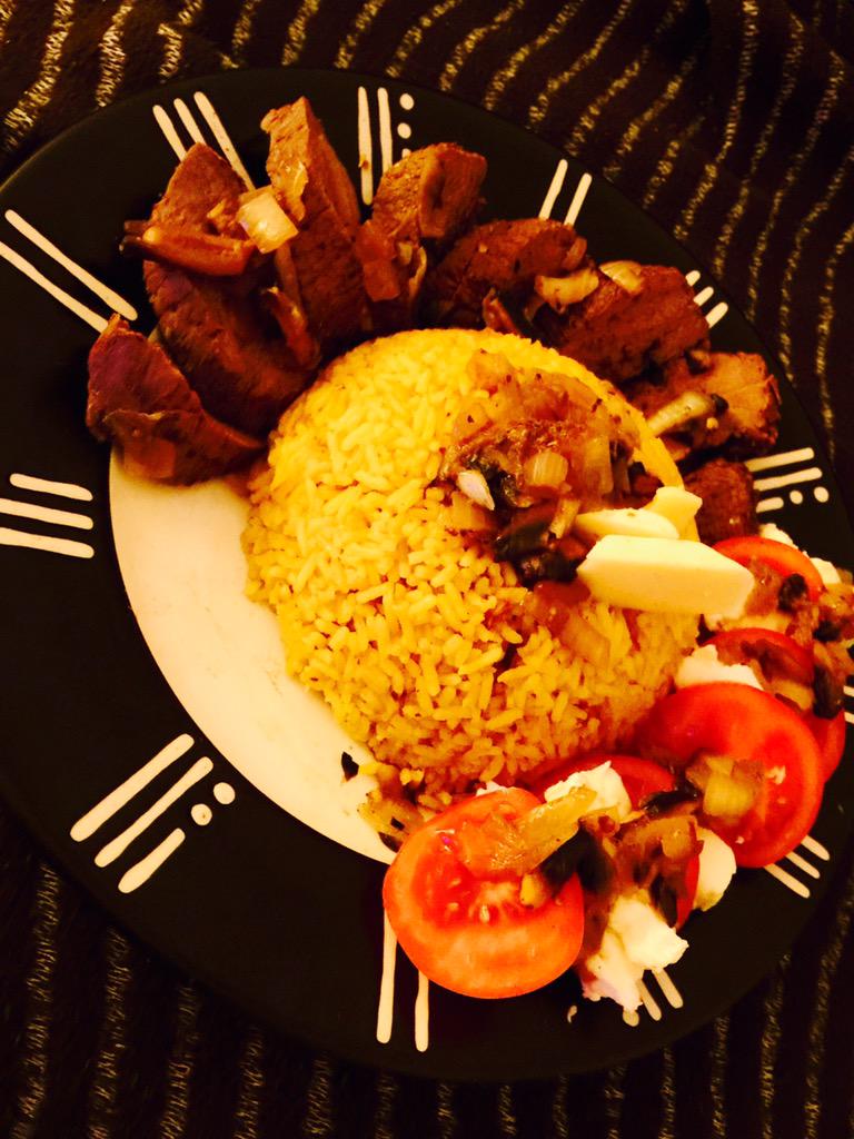 Aaron1985D's tweet image. Always Trying New Things It's The Spice Of Life!! Jerk Veal Yum!! 🎉🎉🎉 #greatfood