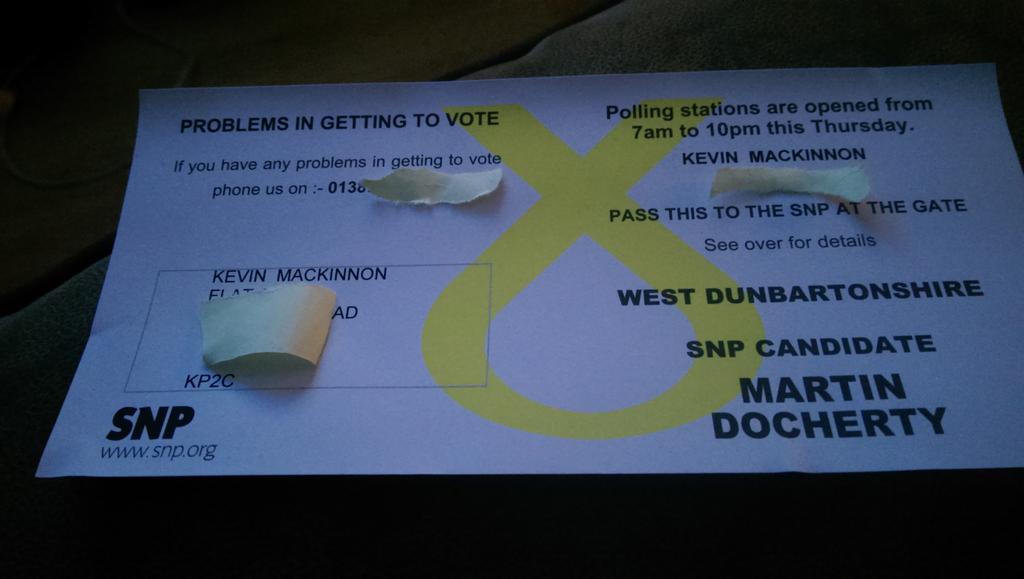 DramGoodMalt's tweet photo. I am voting #MartinDocherty #VoteSNP @STARBRIGHT164 @The45Storm @MrMalky @AngrySalmond @AngusMacNeilSNP @PeteWishart http://t.co/1dbFT8gDWW