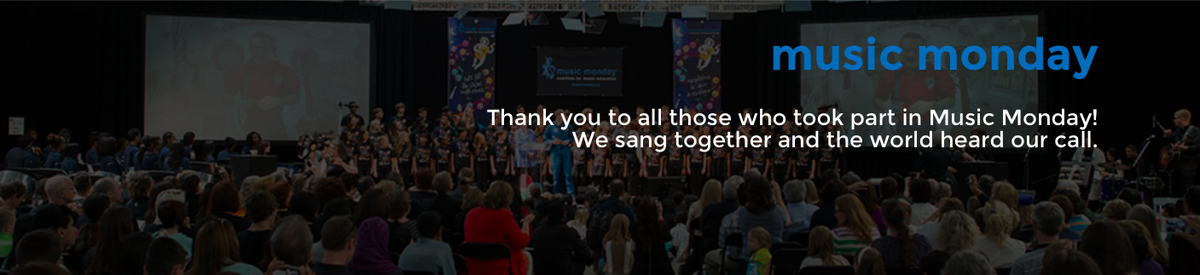MusicEdCanada's tweet photo. How are you feeling the day after Music Monday 2015? We hope you felt the unity of our country! #MMWeAreOne http://t.co/DyfOH51yLF