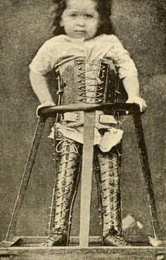 Child with Cerebral Palsy in 1888. We've come a long way; much more to be done. #GiveNOLA Day:givenola.org/#npo/united-ce…