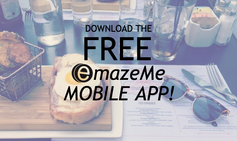 The #emazeMe mobile #app: bookmark #brunch spots in-between your mimosa &amp; your french toast! itunes.apple.com/us/app/id87841…