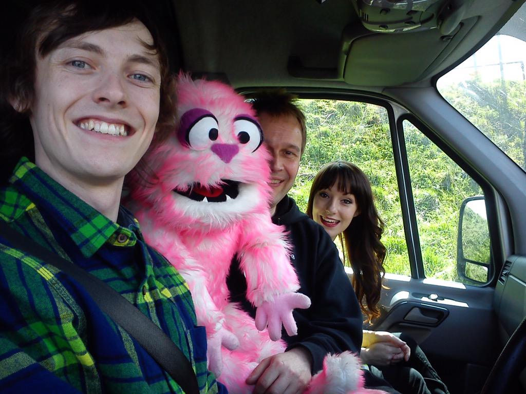 Highjinxmagic's tweet photo. Great day filming :D @smithautomata @TheoMouse @TrendsEntertain  #magic #illusion #Huddersfield #andyfloss http://t.co/XTc2HsskGm