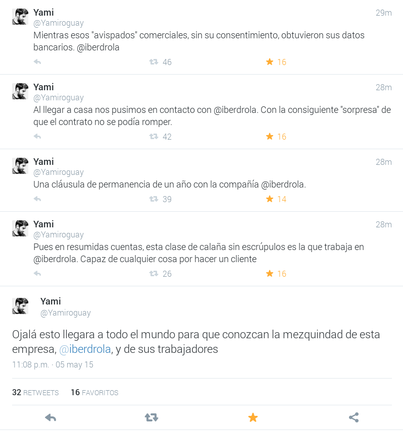 vigilis's tweet photo. Oye, @iberdrola, esto si es verdad, está feo: http://t.co/mAf1hGoF3x