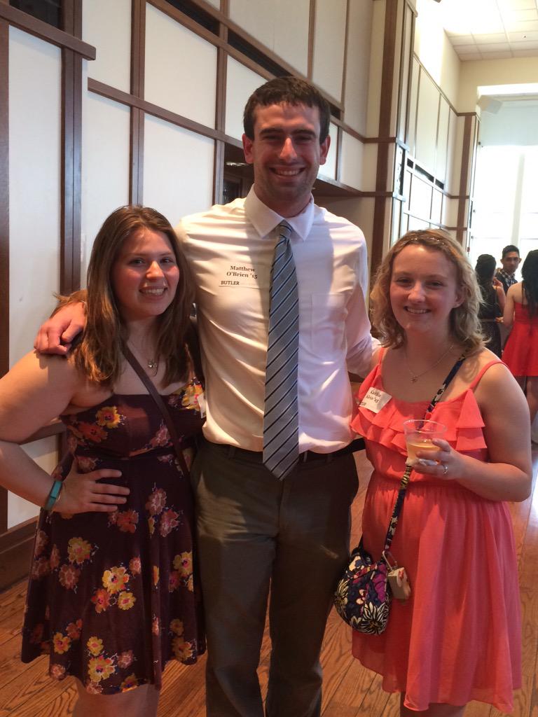 Love celebrating our <a href="/ButlerCOE/">Butler COE</a> <a href="/butleru/">Butler University</a> seniors!