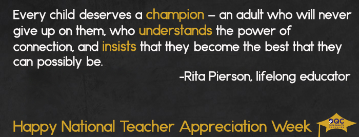 EdDataCampaign's tweet photo. To all teachers who use #studentdata to open new doors, show students they can succeed, we thank you! #ThankATeacher http://t.co/9mVyk0587h