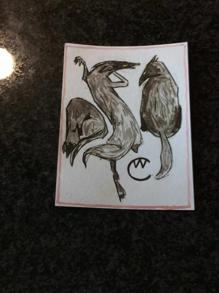 WolfCellarMusic's tweet photo. Some cool Wolf Cellar art by our friend Aidan #wolfcellar #hewilldrawanything http://t.co/3xIIsA3l9K